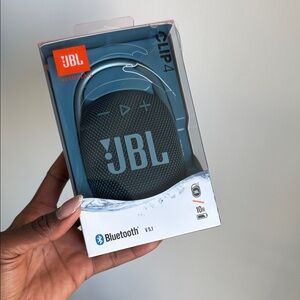 JBL Clip 4 Bluetooth Speaker - Black and Gray